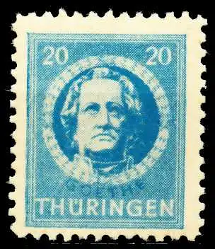 SBZ THÜRINGEN Nr 98AXp1 postfrisch 673306