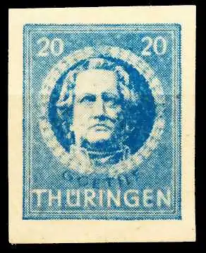 SBZ THÜRINGEN Nr 98BYz2 postfrisch 6731BE