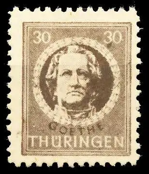 SBZ THÜRINGEN Nr 99AYbz1 postfrisch 6704DE