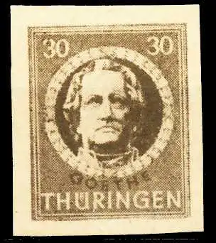 SBZ THÜRINGEN Nr 99BYaz2 postfrisch 67314A