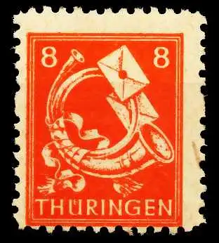 SBZ THÜRINGEN Nr 96AXu postfrisch 67359E