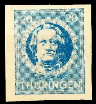 SBZ THÜRINGEN Nr 98BYz2 postfrisch 67318E