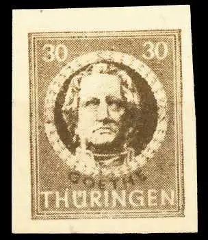 SBZ THÜRINGEN Nr 99BYaz1 postfrisch 667CAA