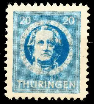 SBZ THÜRINGEN Nr 98AYz1 postfrisch 670612