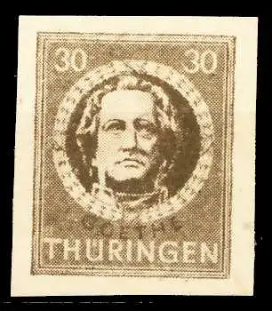 SBZ THÜRINGEN Nr 99BYaz1 postfrisch 67067A