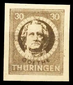 SBZ THÜRINGEN Nr 99BYaz1 postfrisch 67077A