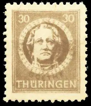 SBZ THÜRINGEN Nr 99AXap1 postfrisch 673216