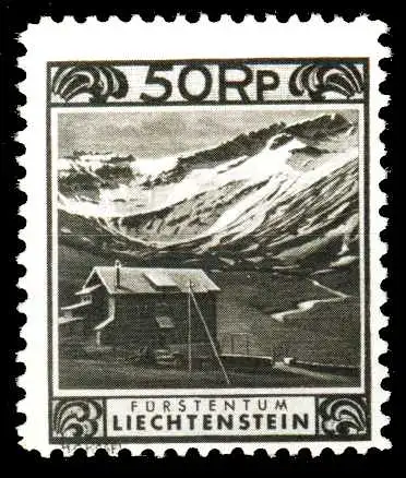 LIECHTENSTEIN 1930 Nr 102C ungebraucht ATTEST 39EB62