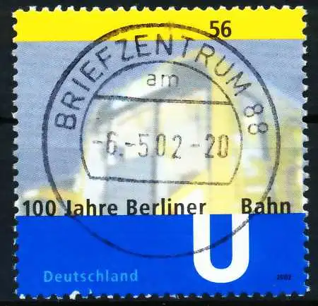 BRD 2002 Nr 2242 zentrisch gestempelt 648D7A