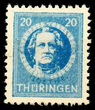 SBZ THÜRINGEN Nr 98AYz1 postfrisch 670462