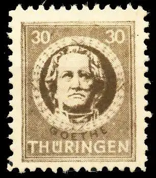 SBZ THÜRINGEN Nr 99AYaz1 postfrisch 6705A6