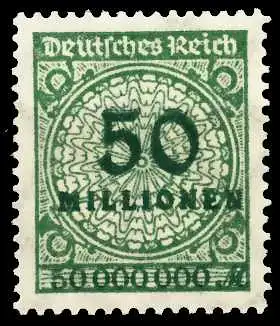 D-REICH INFLA Nr 321A postfrisch 6B47FE