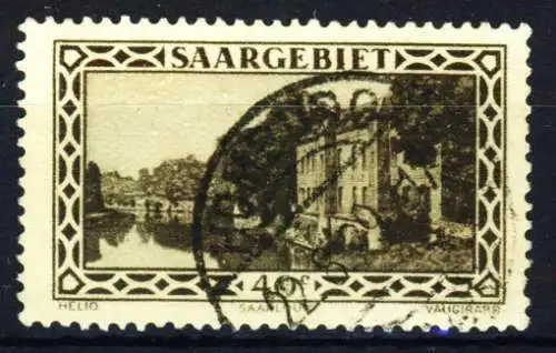 SAARGEBIET 1926 Nr 113 zentrisch gestempelt 3BEE3A