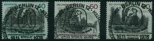 BERLIN 1978 Nr 578-580 ZENTR-ESST 148392