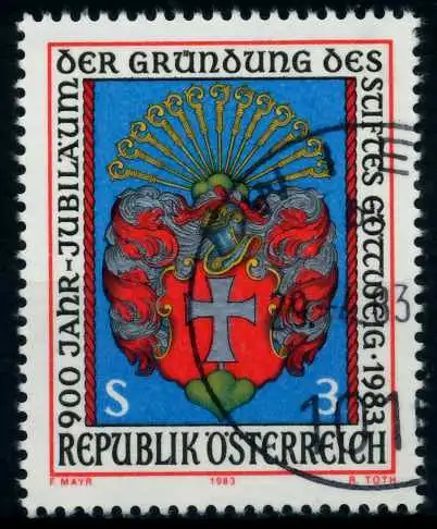 ÖSTERREICH 1983 Nr 1737 zentrisch gestempelt 6FD9BE