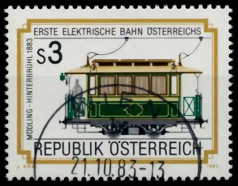 ÖSTERREICH 1983 Nr 1757 zentrisch gestempelt 6FDA52