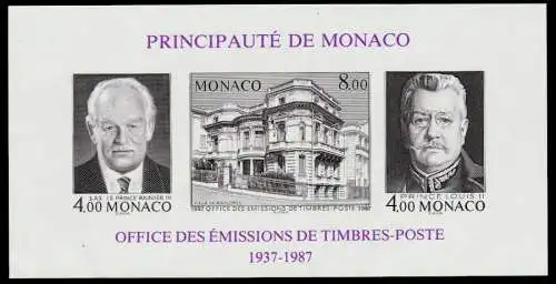 MONACO Block 37B postfrisch S0034F6