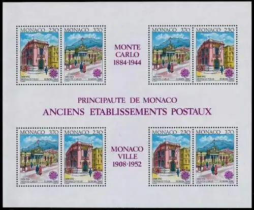 MONACO Block 47 postfrisch S00356A