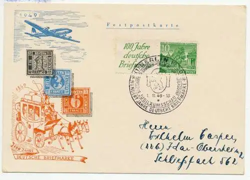 BERLIN Nr W-9 FDC 73A64E