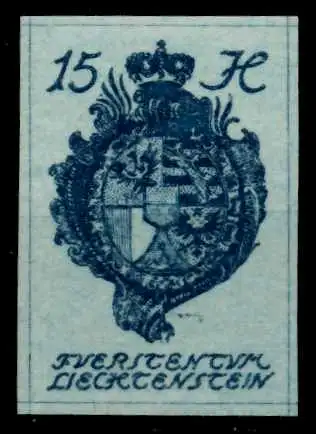 LIECHTENSTEIN 1920 Nr 19 postfrisch 7A6F52