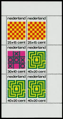 NIEDERLANDE Block 12 postfrisch S00824E