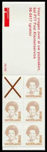 NIEDERLANDE Nr MH 44D postfrisch S0086D6