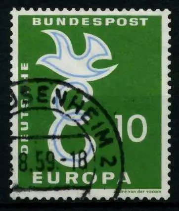 BRD 1958 Nr 295 gestempelt 77A756