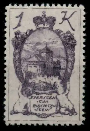 LIECHTENSTEIN 1920 Nr 35 postfrisch 7A6F2A