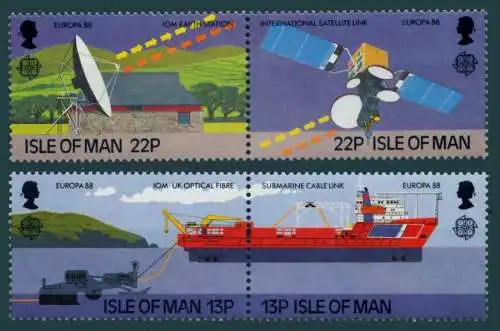 ISLE OF MAN 1988 Nr 367-370 postfrisch S009576