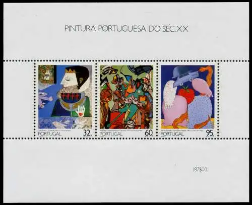 PORTUGAL Block 73 postfrisch S00D22E