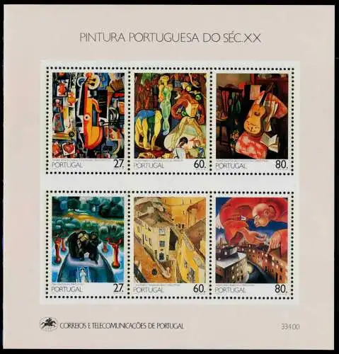 PORTUGAL Block 62 postfrisch S00CFEE