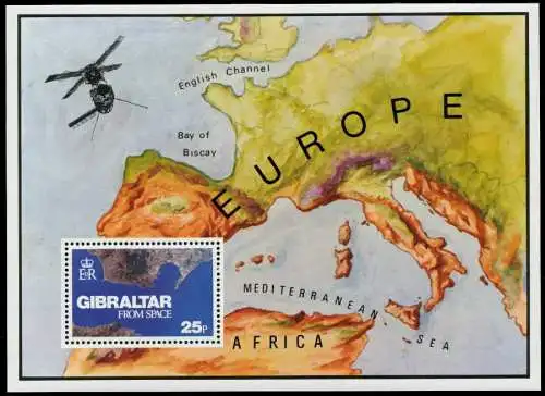 GIBRALTAR Block 5 postfrisch S00C0D2