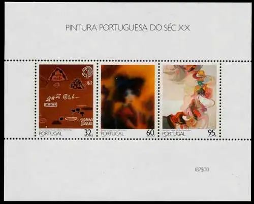 PORTUGAL Block 70 postfrisch S00C6CA