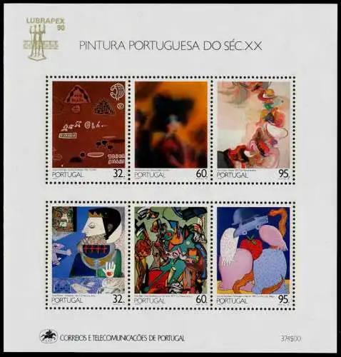 PORTUGAL Block 74 postfrisch S00D256