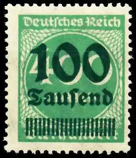 D-REICH INFLA Nr 290 postfrisch 6B4306