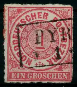 NORDDEUTSCHER BUND NDP Nr 4 gestempelt 8393C2