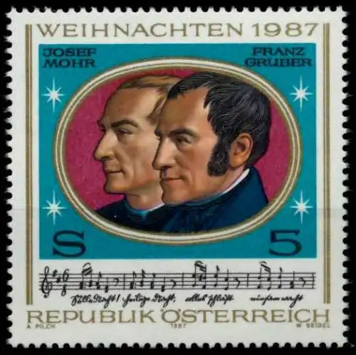 ÖSTERREICH 1987 Nr 1908 postfrisch S58FC82