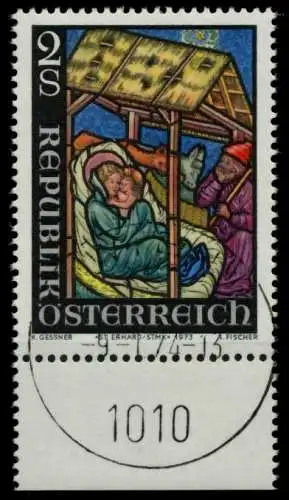 ÖSTERREICH 1973 Nr 1435 zentrisch gestempelt 804EFE