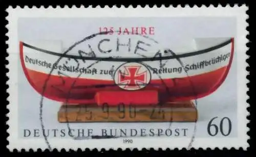 BRD 1990 Nr 1465 zentrisch gestempelt 852162