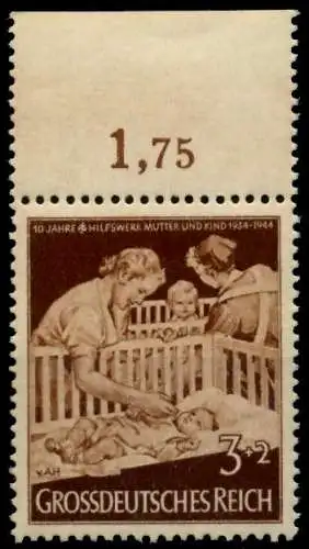 3. REICH 1944 Nr 869 postfrisch ORA 85947A