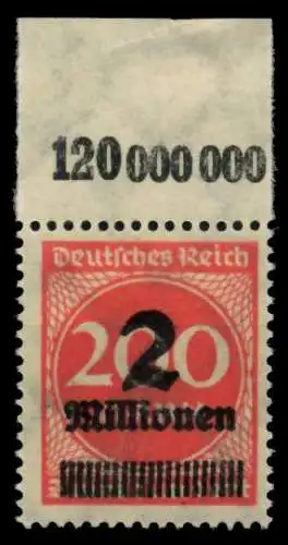 D-REICH INFLA Nr 309APa OR postfrisch ORA 8DBE1E