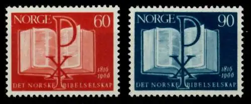 NORWEGEN Nr 541-542 postfrisch S034F36