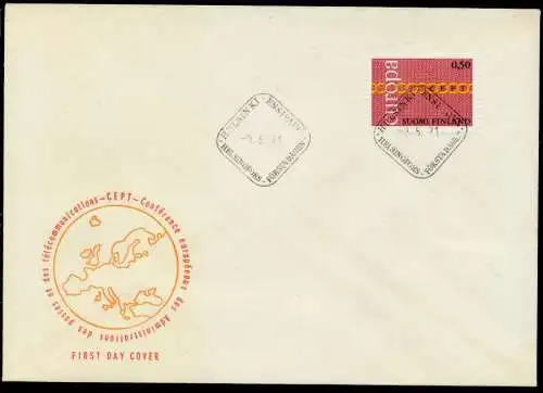 FINNLAND Nr 689 BRIEF FDC 92E2F6