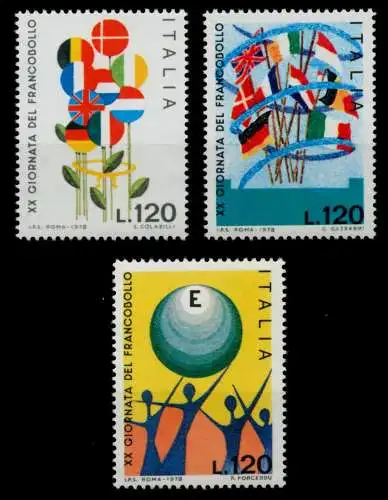 ITALIEN 1978 Nr 1632-1634 postfrisch S044046