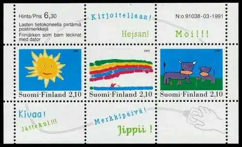 FINNLAND Block 7 postfrisch S044CA6