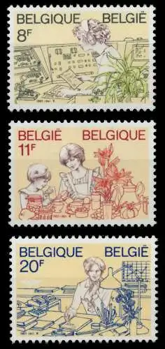 BELGIEN Nr 2138-2140 postfrisch S048C22