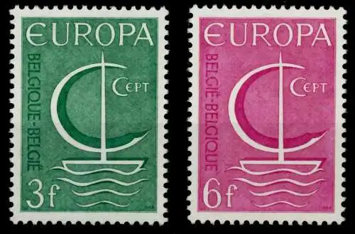 BELGIEN 1966 Nr 1446-1447 postfrisch S049A4E