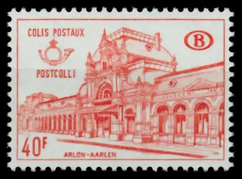 BELGIEN POSTPAKETMARKEN Nr 63 postfrisch 947FF2