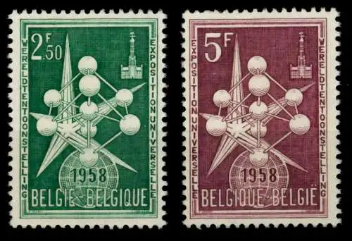 BELGIEN Nr 1091-1092 ungebraucht S01CA76