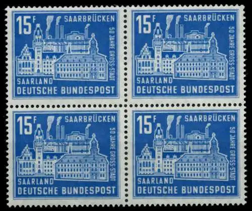 SAAR OPD 1959 Nr 446 postfrisch VIERERBLOCK 976C2A